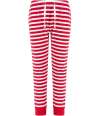 SM085 SF Clothing Kids Lounge Pants Red / White Stripes colour image